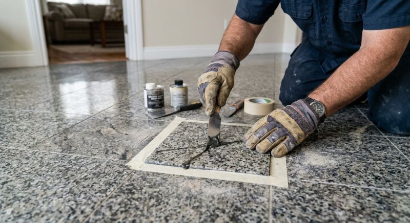 Granite Floor Repair in Olathe, KS
